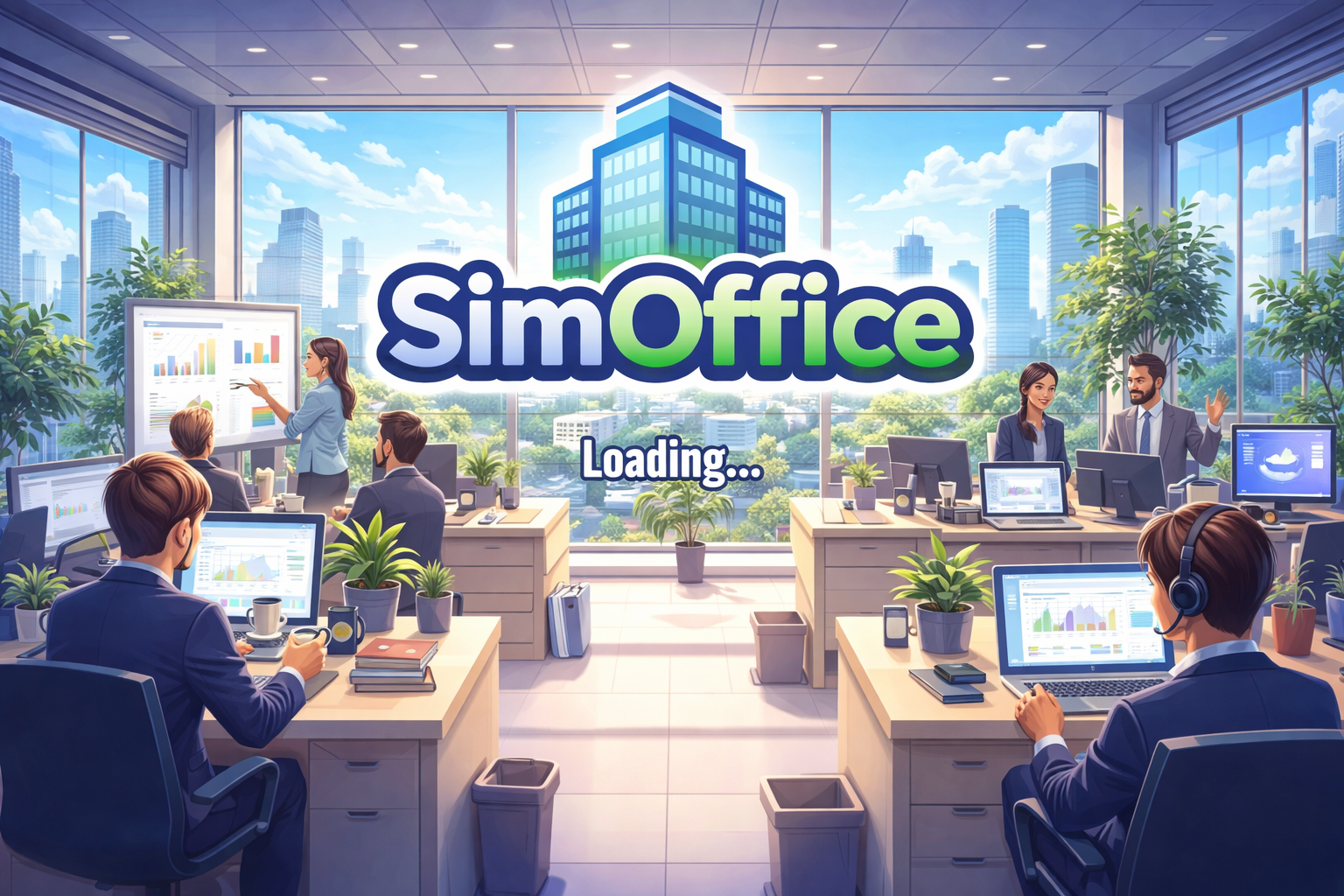 SimOffice — Your AI Team, Built in Minutes